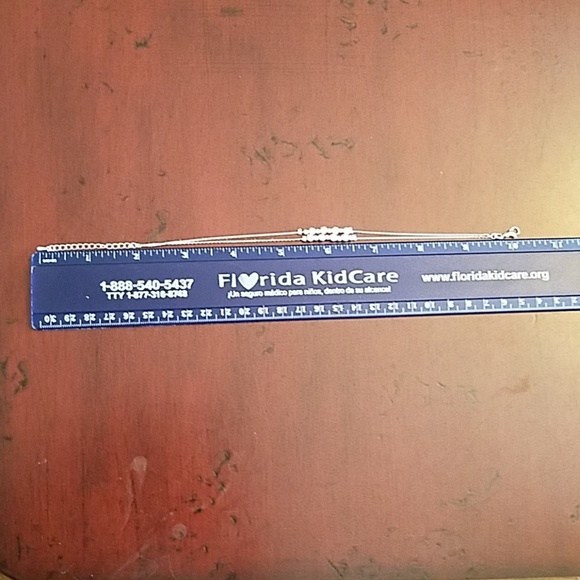 DAINTY .925 STERLING SILVER BEAD ANKLET/BRACELET - Picture 7 of 7